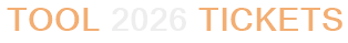 Tool 2026 Tickets